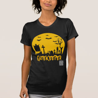 ハロウィーン門番の女性 Tシャツ