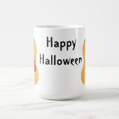 ハロウィーン間抜けカボチャ コーヒーマグカップ (中央)