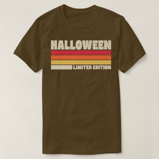 ハロウィーン限定版動揺してレトロヴィンテージ Tシャツ (デザイン正面)