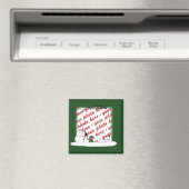 ハロウィーン雪だるまフォトフレーム マグネット (インサイチュ (食洗機))