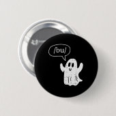 ハロウィーン音声セラピー幽霊ブブブーslpコスチューム 缶バッジ (正面&裏面)