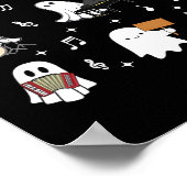 ハロウィーン音楽先生幽霊遊ミュージカルInst ポスター (角)