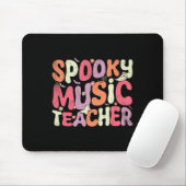 ハロウィーン音楽教え先生の不気味先生ハ マウスパッド (マウス)