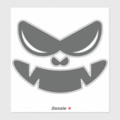 ハロウィーン顔シール&ラベル シール (シート)