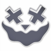 ハロウィーン顔シール&ラベル シール (正面)