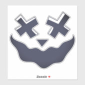 ハロウィーン顔シール&ラベル シール (シート)