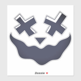 ハロウィーン顔シール&ラベル シール