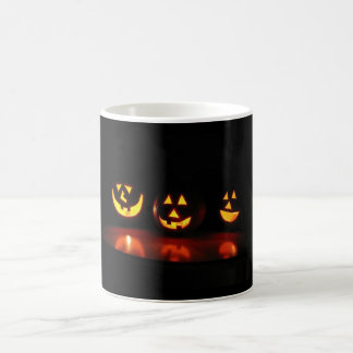 ハロウィーン顔 コーヒーマグカップ