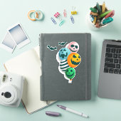 ハロウィーン風船 シール (iPadカバー)