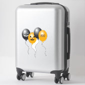 ハロウィーン風船 シール (スーツケース)