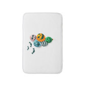 ハロウィーン風船 バスマット (正面縦)