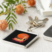 ハロウィーン風 キーホルダー (側面)