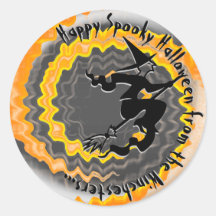 ハロウィーン飛んでいるスプキー魔法カスタム呪文