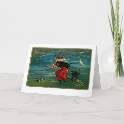 ハロウィーン飛行 カード (正面)