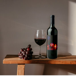 ハロウィーン食品および飲料ラベル ワインラベル