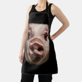 ハロウィーン驚きの豚顔ミームビッグトロールホッグパイ エプロン (インサイチュ)