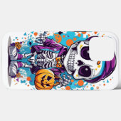 ハロウィーン骨格イラストレーション Case-Mate iPhoneケース (裏面 (横))