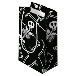 ハロウィーン骨格スモール抱き枕 スモールペーパーバッグ