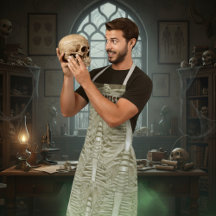 ハロウィーン骨格リブケージパターン骨学者