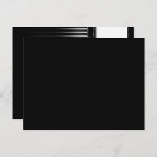 ハロウィーン骨格白黒空白の折り畳み場所 ポストカード (正面/裏面)