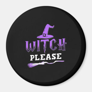 ハロウィーン魔女お願い マグネット