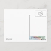 ハロウィーン魔女と猫はがき ポストカード (裏面)