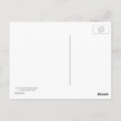 ハロウィーン魔女はがき ポストカード (裏面)