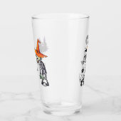 ハロウィーン魔女を飲み干せ！ビールグラス タンブラーグラス (右)