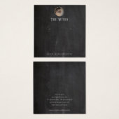 ハロウィーン魔女アイイヤリングディスプレイカード (正面&裏面)