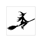 ハロウィーン魔女アートスタンプ ラバースタンプ (インプリント)