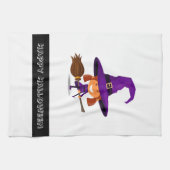 ハロウィーン魔女キッチンタオル キッチンタオル (横)