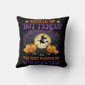 ハロウィーン魔女スイッチバックルアップバターカップ クッション (裏面)