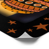 ハロウィーン魔女ハット可愛い靴インスピリシティポスター ポスター (角)