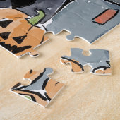 ハロウィーン魔女パズル ジグソーパズル (側面)