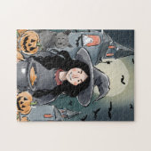 ハロウィーン魔女パズル ジグソーパズル (横)