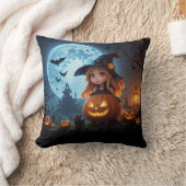 ハロウィーン魔女ピロークッション クッション (ブランケット)
