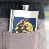 ハロウィーン魔女ピンアップガールウィッチ フラスク (インサイチュ)