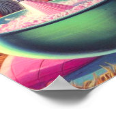 ハロウィーン魔女ピンアップ ポスター (角)