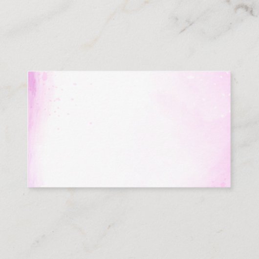 ハロウィーン魔女ベビーシャワーブックベビー エンクロージャーカード (裏面)