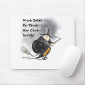 ハロウィーン魔女マウスパッド マウスパッド (マウス)