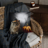 ハロウィーン魔女猫カボチャ装飾用クッション クッション