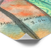 ハロウィーン魔女翼キャットポスター ポスター (角)