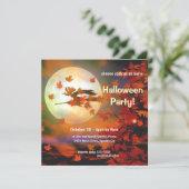 ハロウィーン魔女飛行 招待状 (スタンド正面)