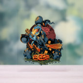 ハロウィーン魔女 アクリルサイン (ニュートラル)