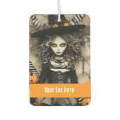 ハロウィーン魔女 カーエアーフレッシュナー (正面)