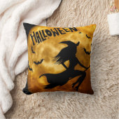 ハロウィーン魔女 クッション (ブランケット)