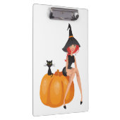 ハロウィーン魔女 クリップボード (右)