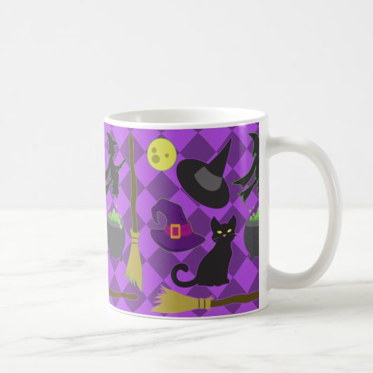 ハロウィーン魔女 コーヒーマグカップ (右)
