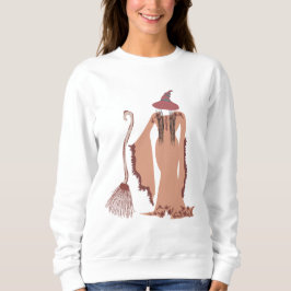 ハロウィーン魔女 スウェットシャツ