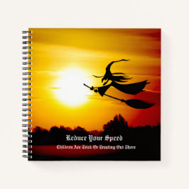 ハロウィーン魔女 ノートブック